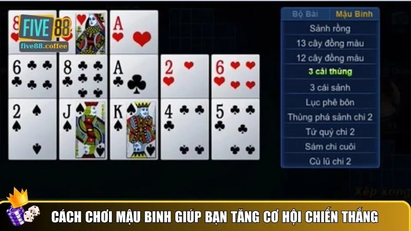 Cách chơi mậu binh giúp bạn tăng cơ hội chiến thắng